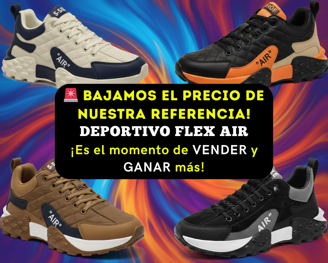 ✨ NEWFlex AIR +ENVIO GRATIS✨ Camina ligero. Vive con estilo. Siente el poder del Newflex Air 👟✨