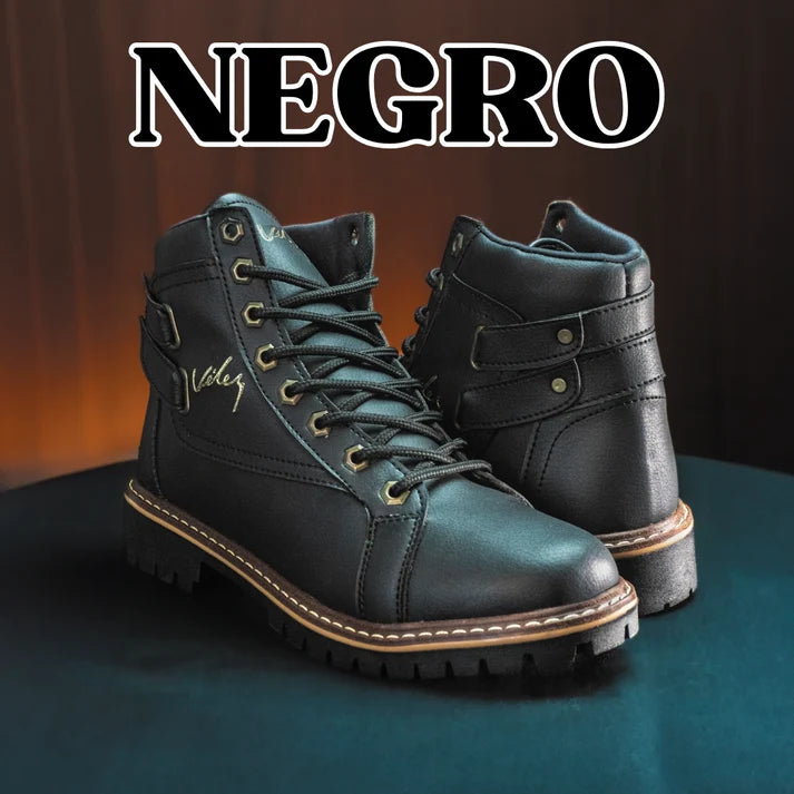 👢 Bota Vélez Doble Correa Premium ✨Estilo y Comodidad 💖