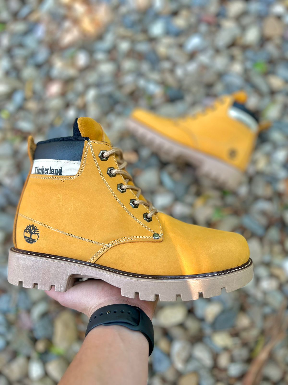🌳BOTA TIMBERLAND🪾 CLASICA CUERO 🐂