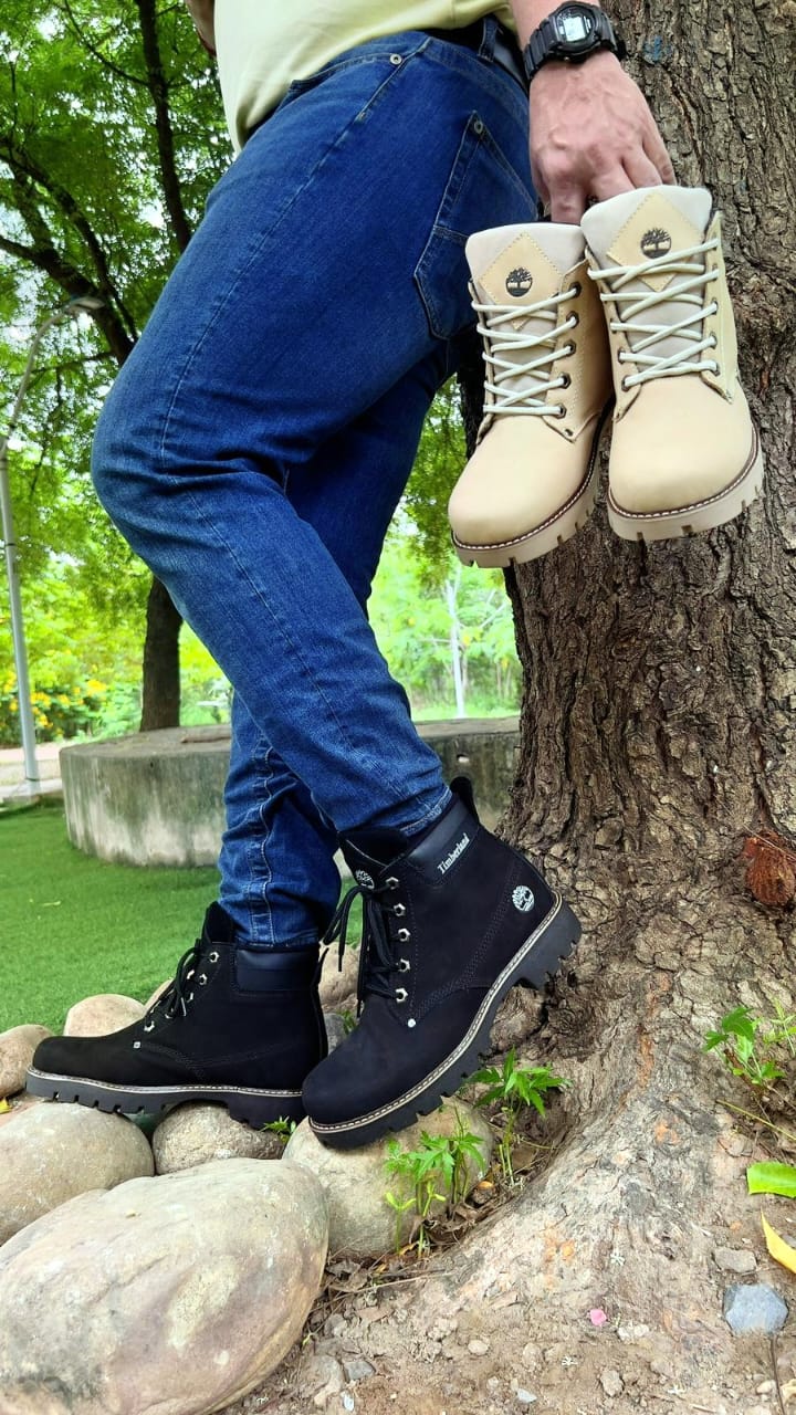 🌳BOTA TIMBERLAND🪾 CLASICA CUERO 🐂
