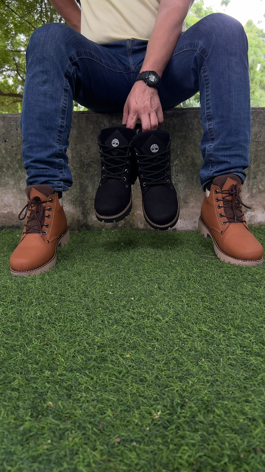 🌳BOTA TIMBERLAND🪾 CLASICA CUERO 🐂