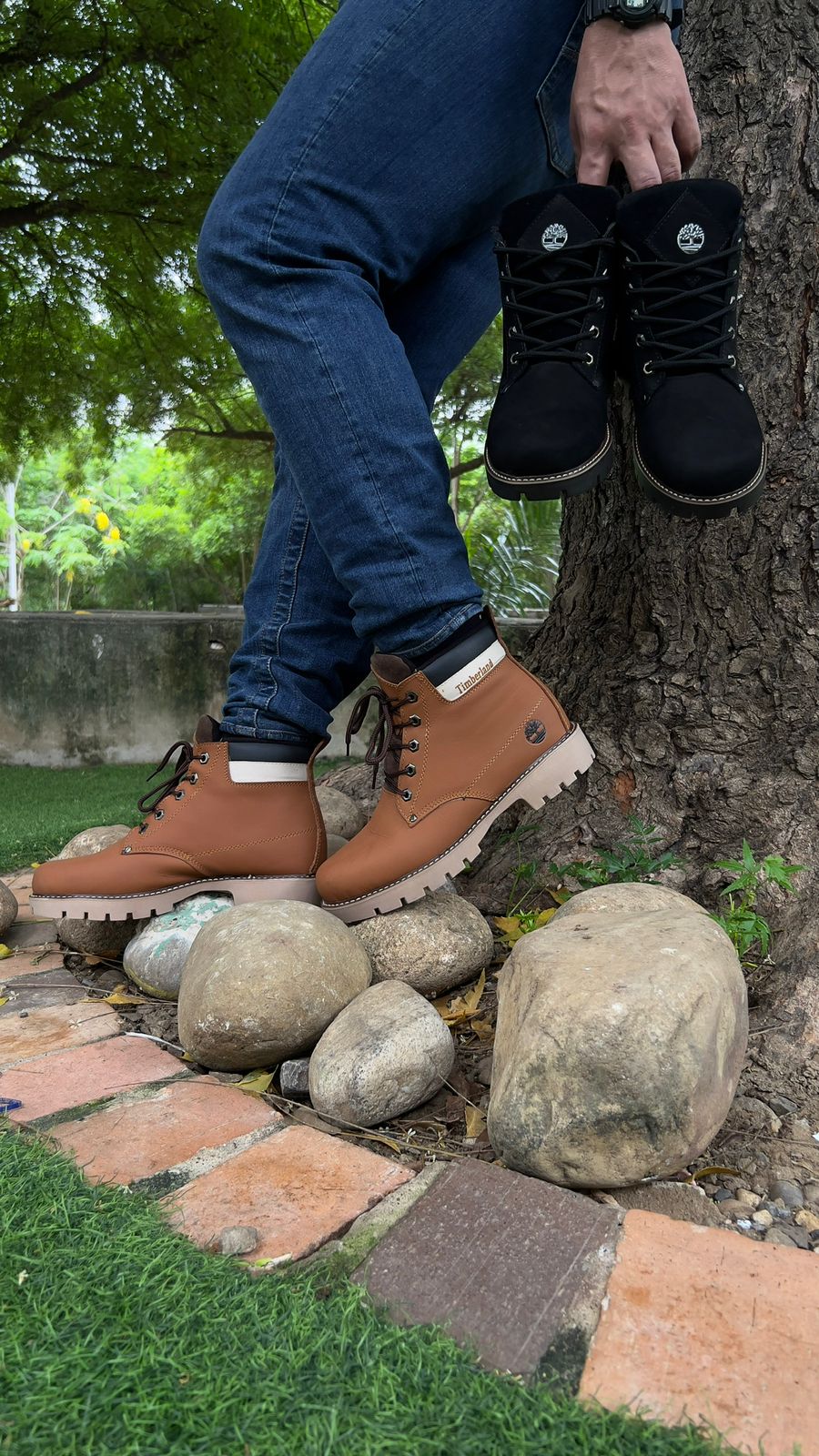 🌳BOTA TIMBERLAND🪾 CLASICA CUERO 🐂