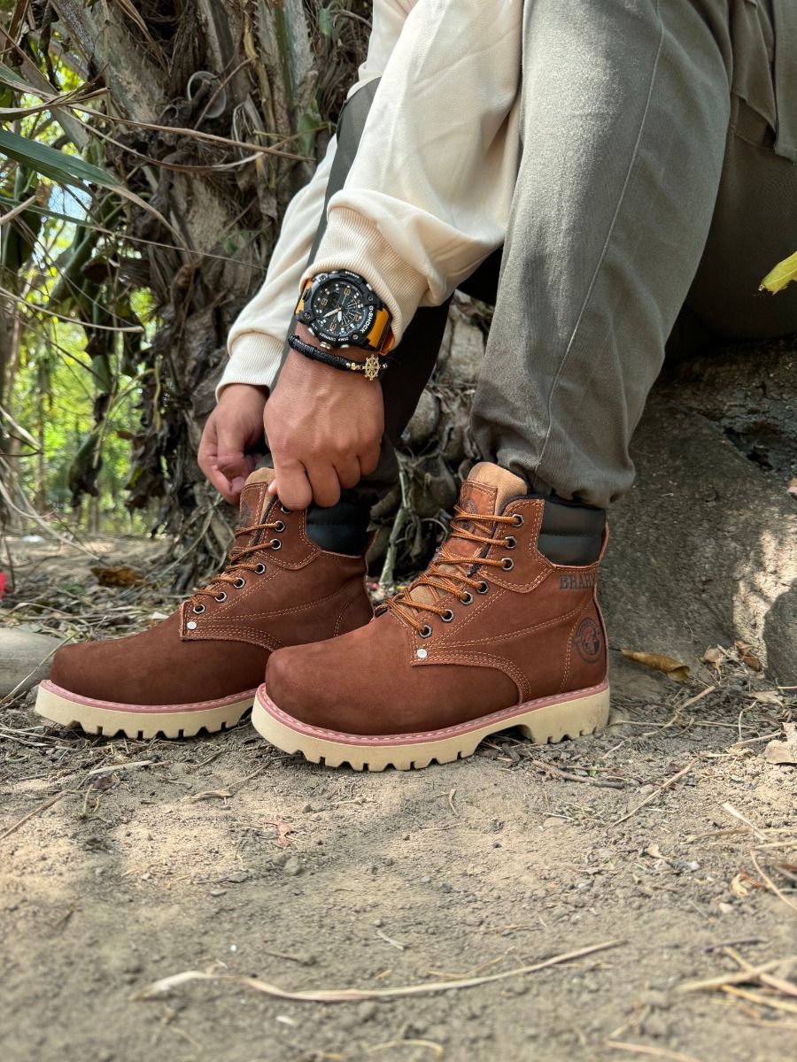 🥾🔥BOTA BRAHMA CLASICA CUERO 🐂