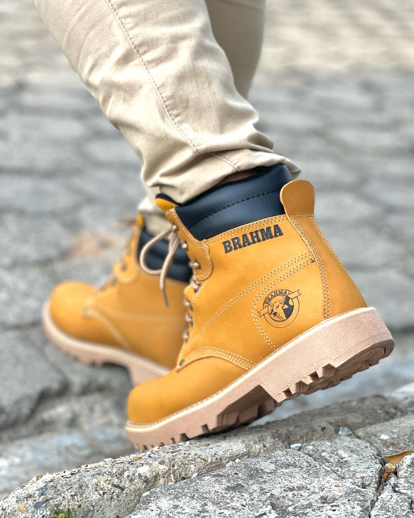 🥾🔥BOTA BRAHMA CLASICA CUERO 🐂
