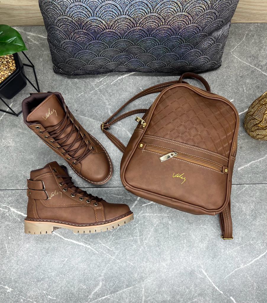 📣 Combo VLZ Dama – Bolso + Botín Elegancia Total 👠👜