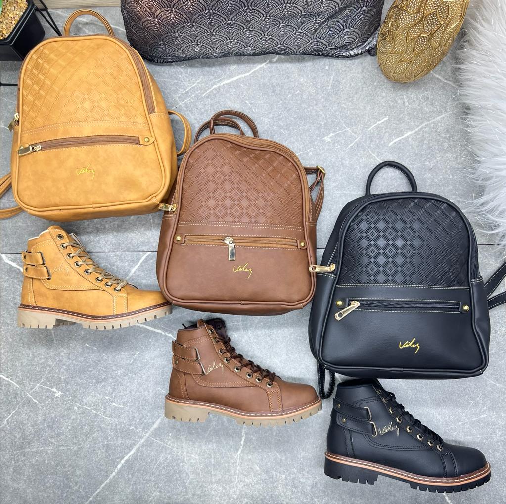 📣 Combo VLZ Dama – Bolso + Botín Elegancia Total 👠👜